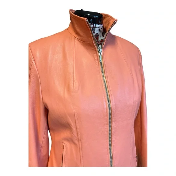 Dominique Leather Jacket - Picture 2 of 12